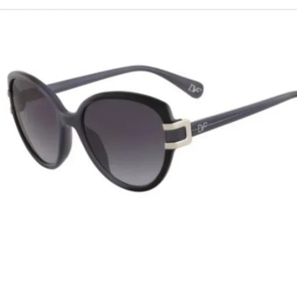 Diane von Furstenberg “Gwen” sunglasses NEW Diane Von Furstenberg DVF596S 971 Crystal Clear 54.20  main image 3